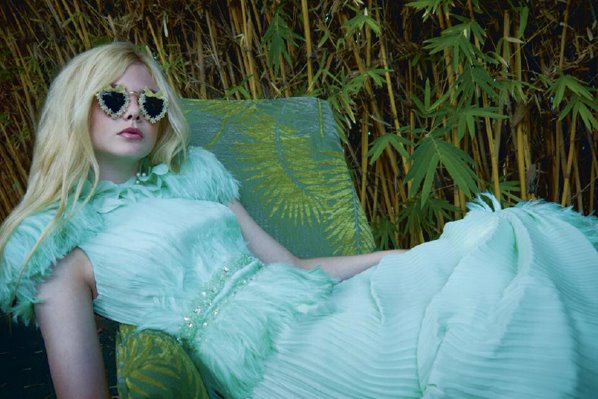 Elle Fanning for the latest issue of A Magazine styled by Kate and Laura 